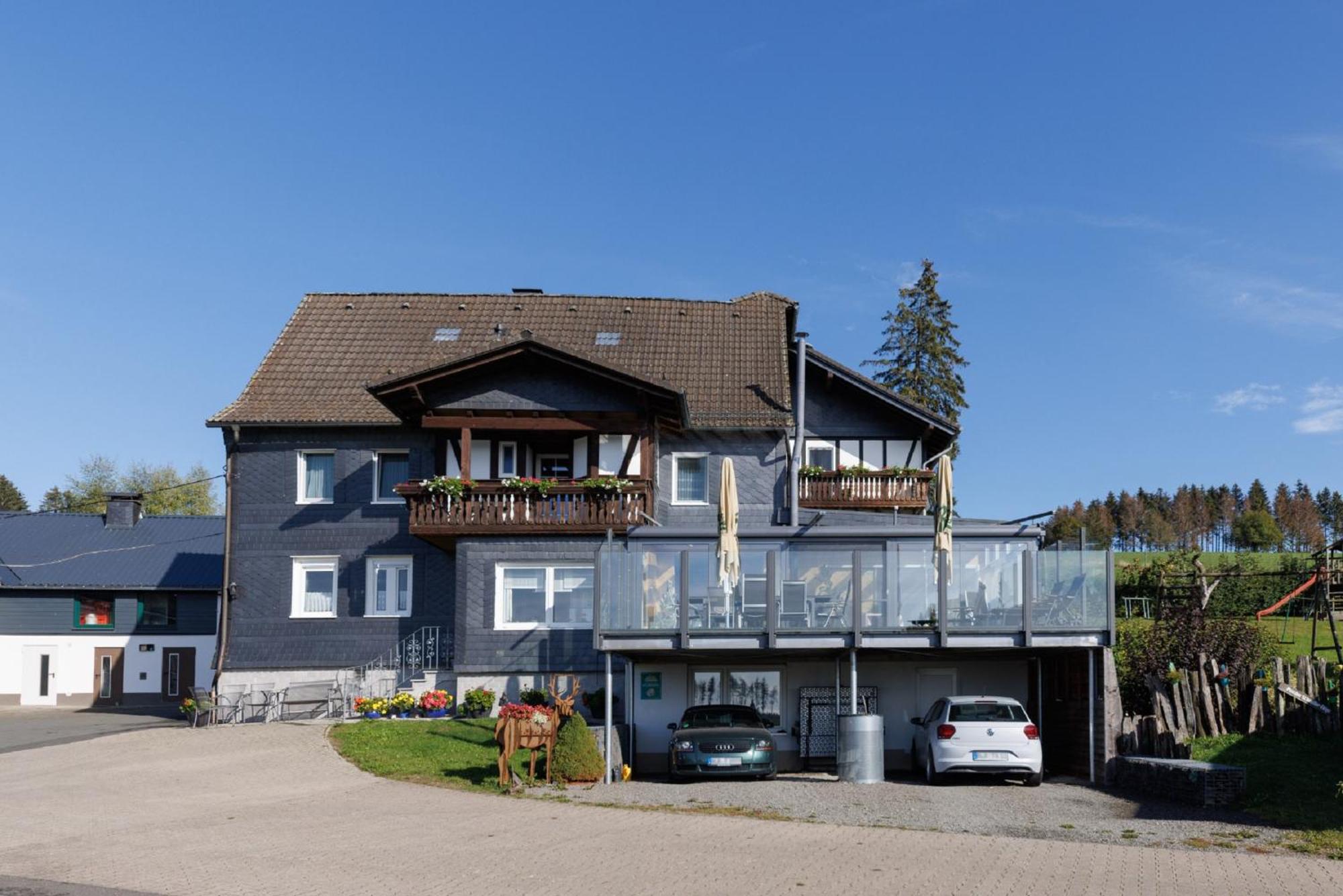 Bauernhof-Pension Schneider-Feige Hotel Бад Берлебург Екстериор снимка